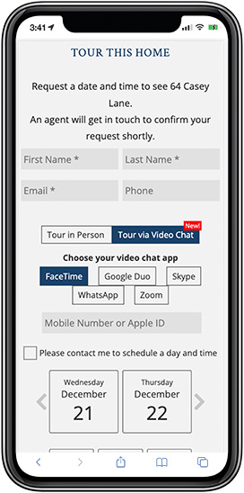 Virtual Open Houses